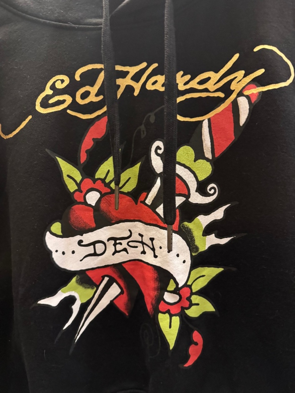 Ed hardy hoodie size xl